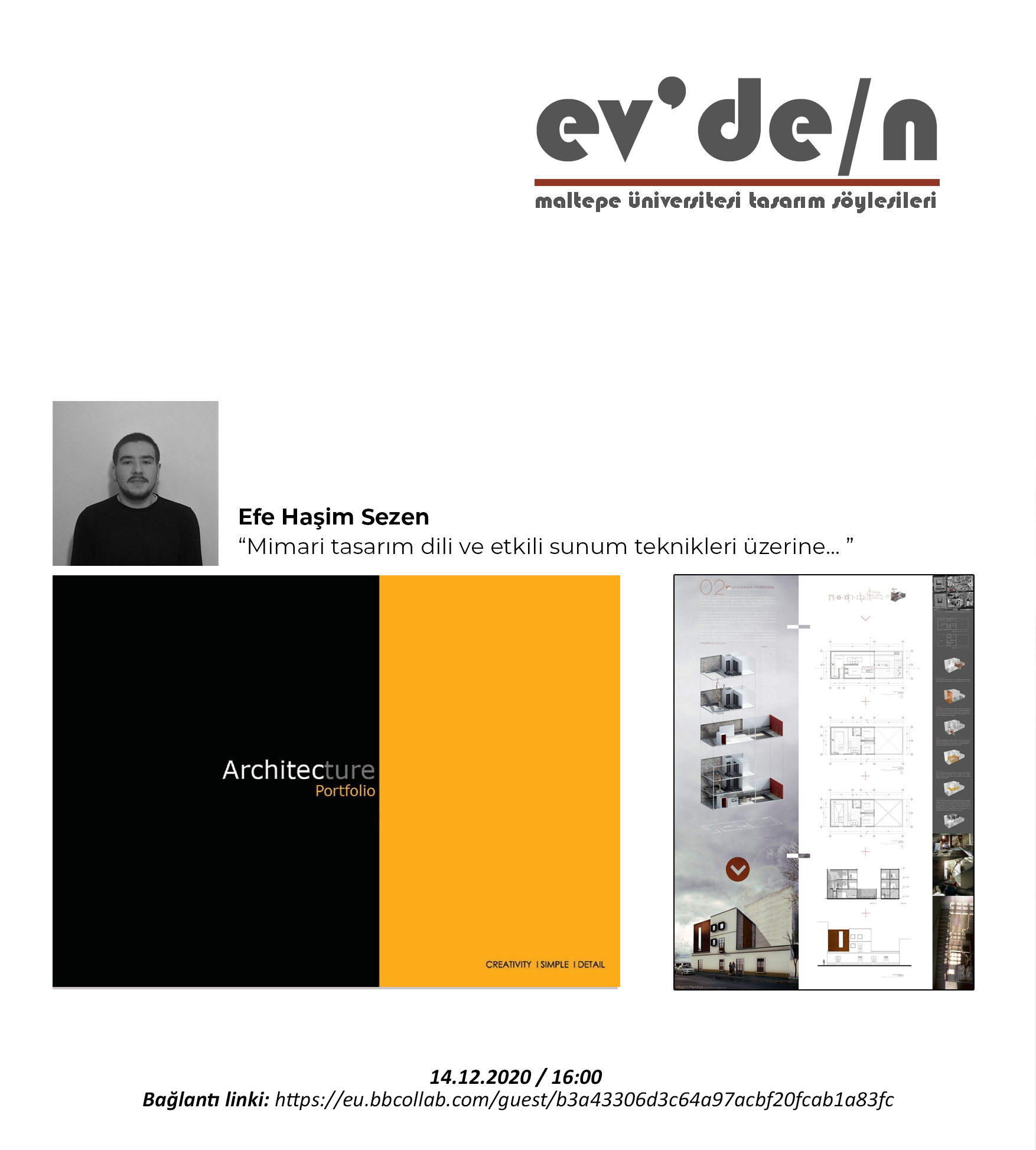Ev'de/n - Mimari Tasarım Dili ve Etkili Sunum Teknikleri Üzerine - Efe Haşim Sezen