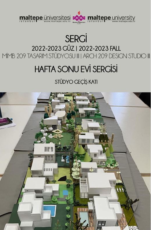 Sergi: MİMB 209 Tasarım Stüdyosu III /  ARCH 209 Design Studio III