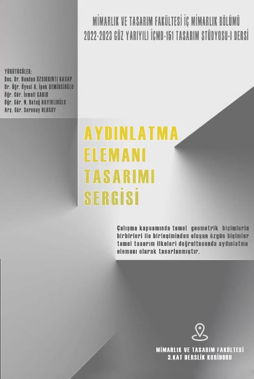 Aydınlatma Elemanı Tasarımı Sergisi