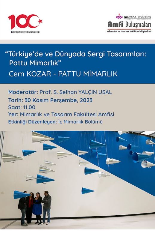Türkiye'de ve Dünyada Sergi Tasarımları:  Pattu Mimarlık - Cem Kozar