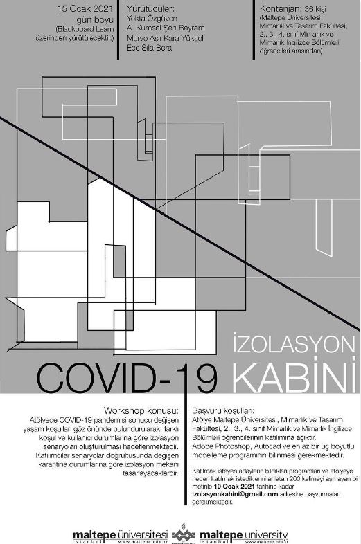Covid - 19 İzolasyon Kabini