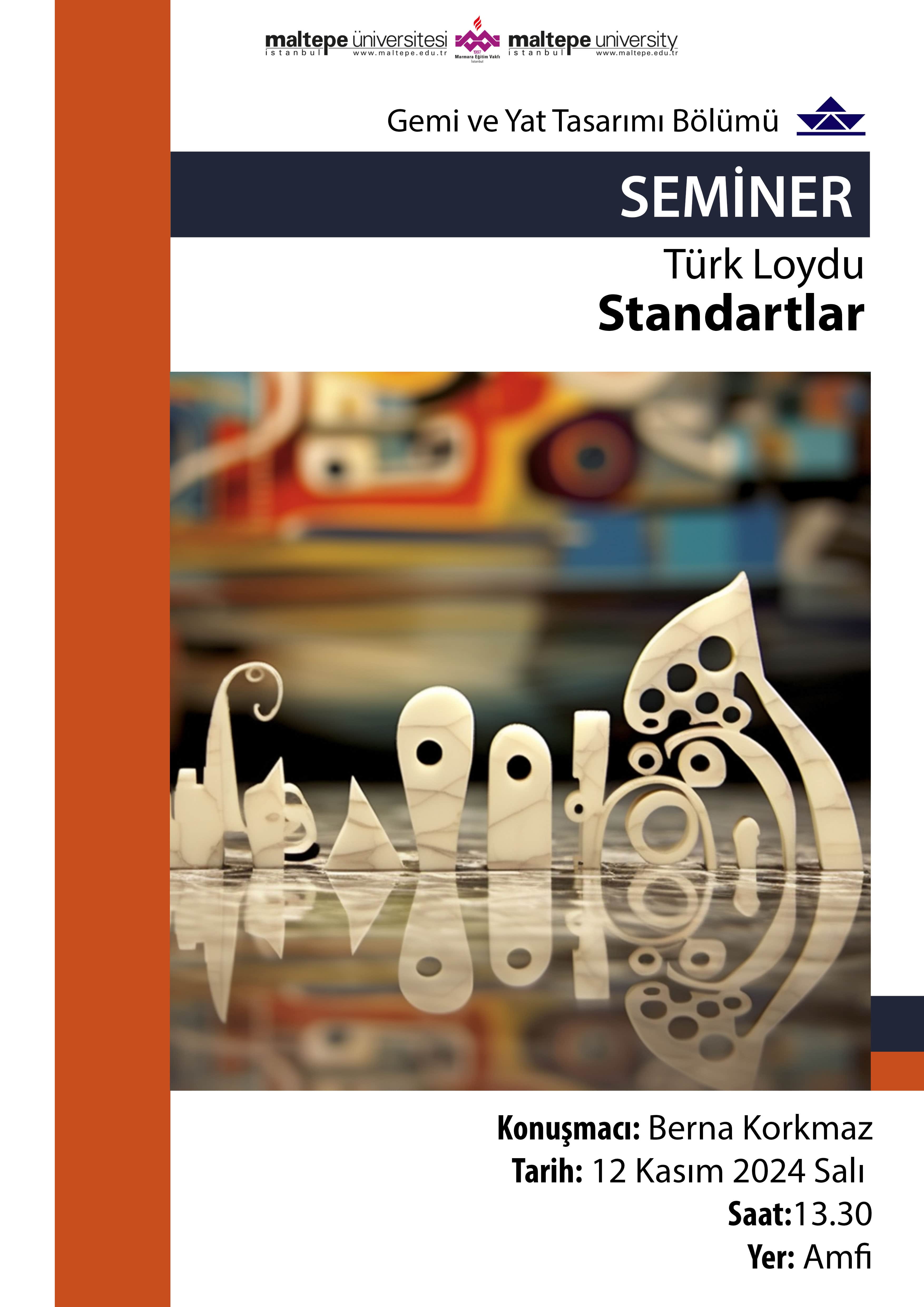 "Turkish Loyd Standards" Berna Korkmaz-Seminar