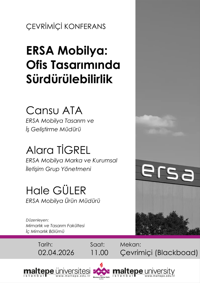 Online Seminar: Ersa Mobilya I Sustainability in Office Design
