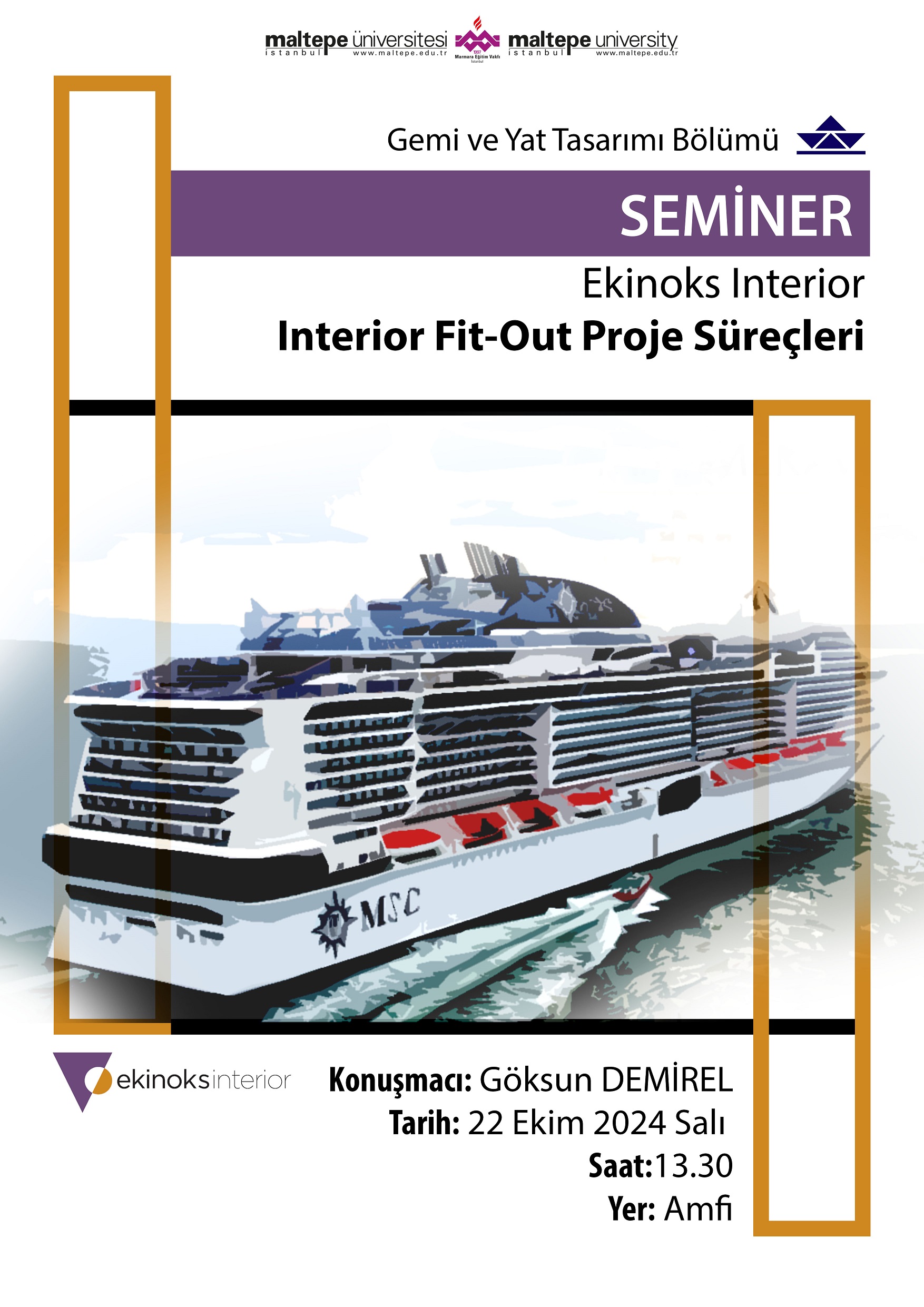 Seminar- Ekinoks Interior