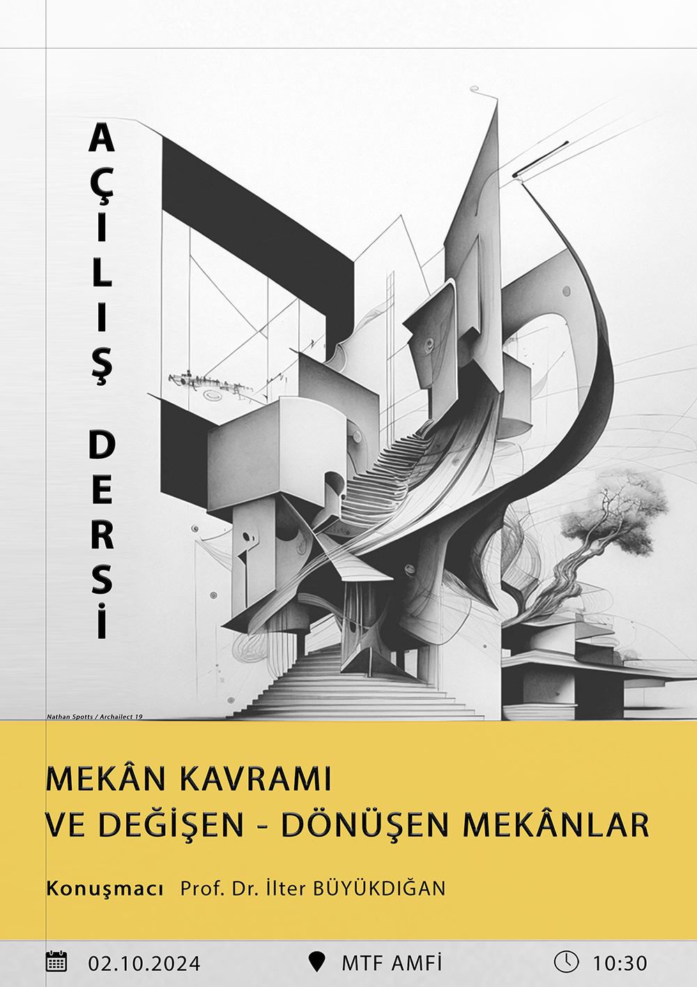 2024-2025 Mimarlık ve Tasarım Fakültesi Açılış Dersi