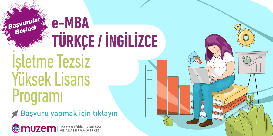 e-MBA Türkçe ve İngilizce