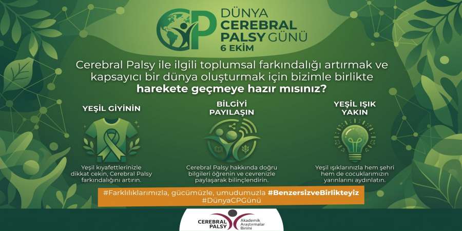 6 Ekim Dünya Cerebral Palsy Günü