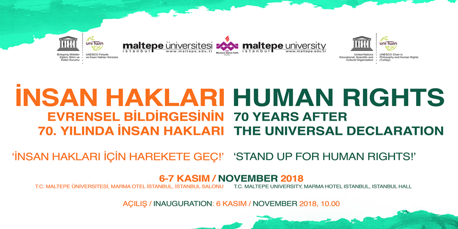 İnsan Hakları Evrensel Bildirgesinin 70. Yılında İnsan Hakları